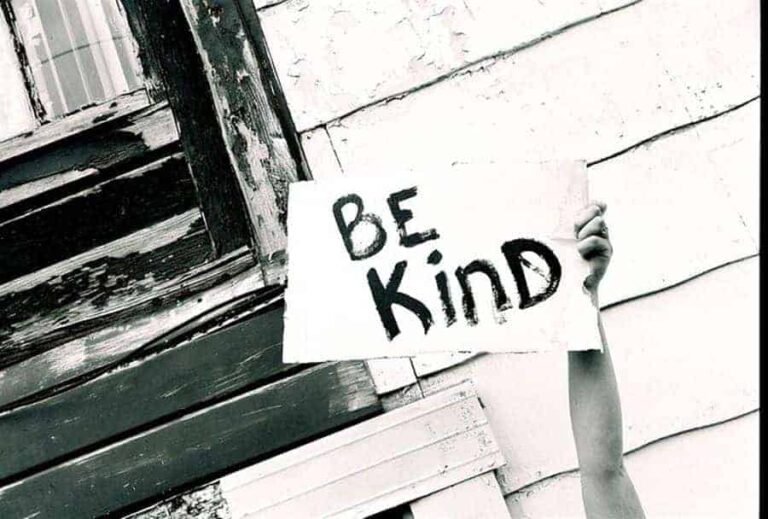 Be kind to each other
