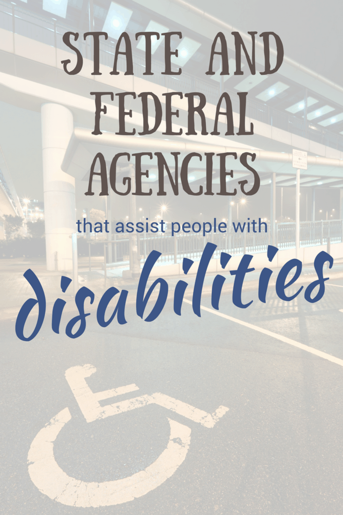 Disability protection advocacy list of state and federal agencies handicap parking spot close up