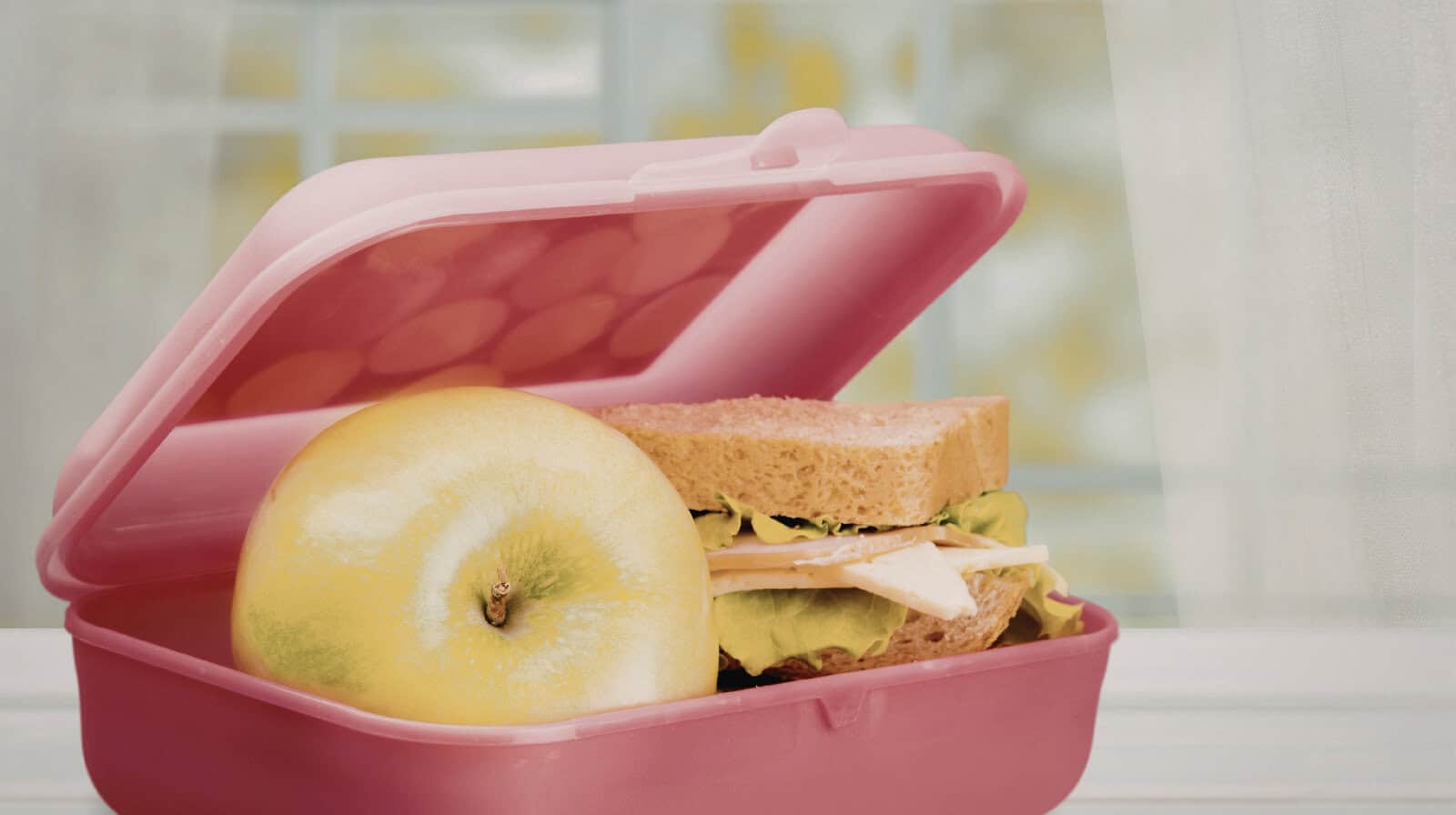 Child’s lunchbox with untouched food, illustrating how arfid affects school meals and daily routines