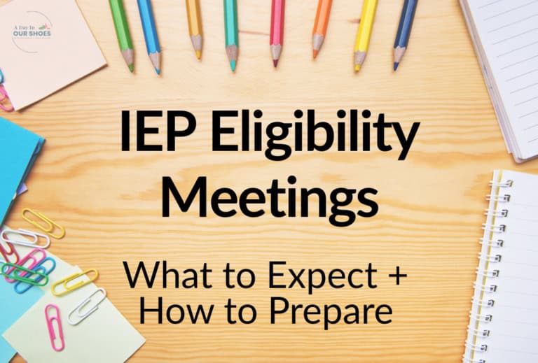 Iep eligibility meeting what to expect and how to prepare for parents