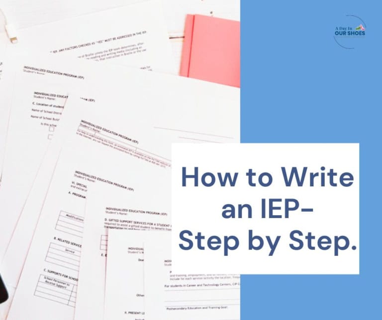 Guidelines and forms for writing an iep for students.