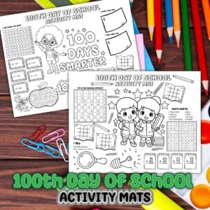 Explore a variety of engaging 100th day of school activity mats for fun and educational 100 days of school ideas.