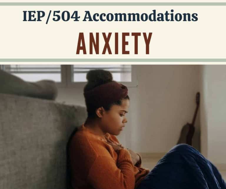 Young girl sitting alone on a couch, looking thoughtful and anxious.