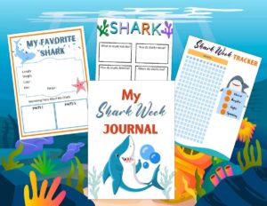 Free shark week activities and printables.