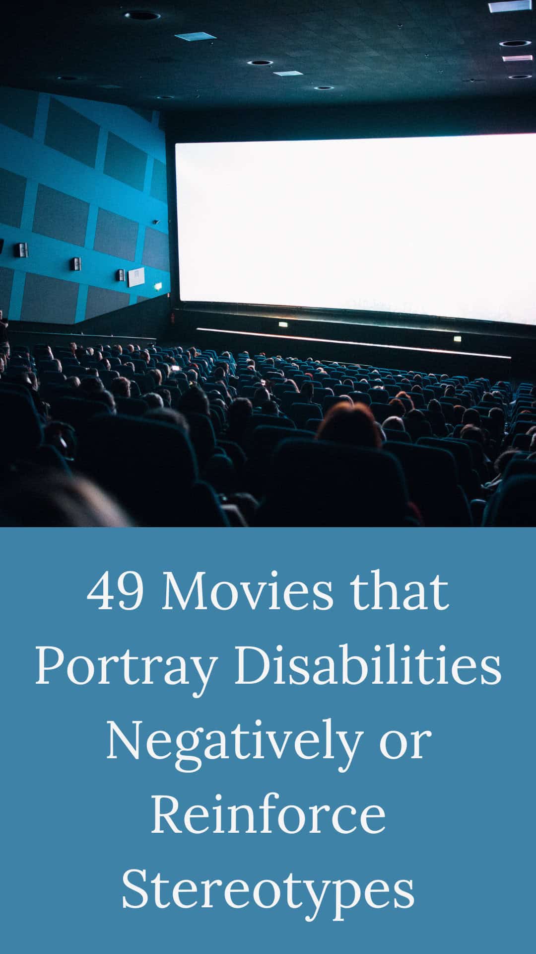 A movie theater with a **screen** and a movie **screen**.
