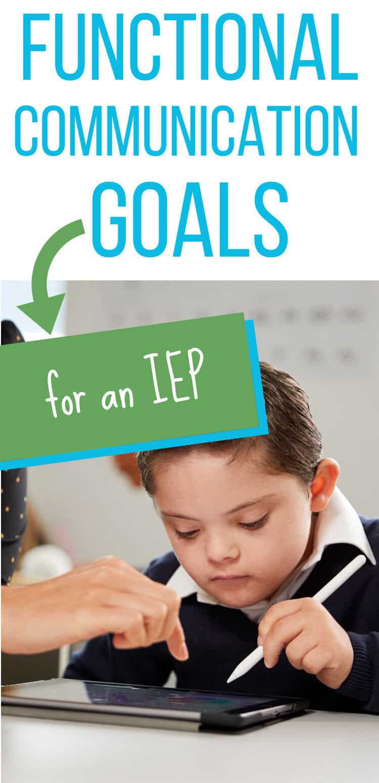 Functional communication goals for an iep focus on improving a student's communication abilities through individualized objectives and strategies. These goals are designed to address the student's specific needs in areas such as expressive and receptive