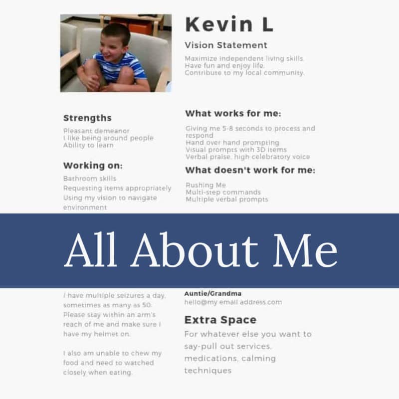 All about me worksheet templates (17 free pdfs) 2 Kevin's all about me worksheet resume template.