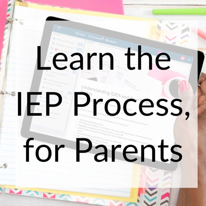 A tablet held over a stack of notebooks and stationery displays insightful educational content, guiding parents through the iep process with clarity and ease.