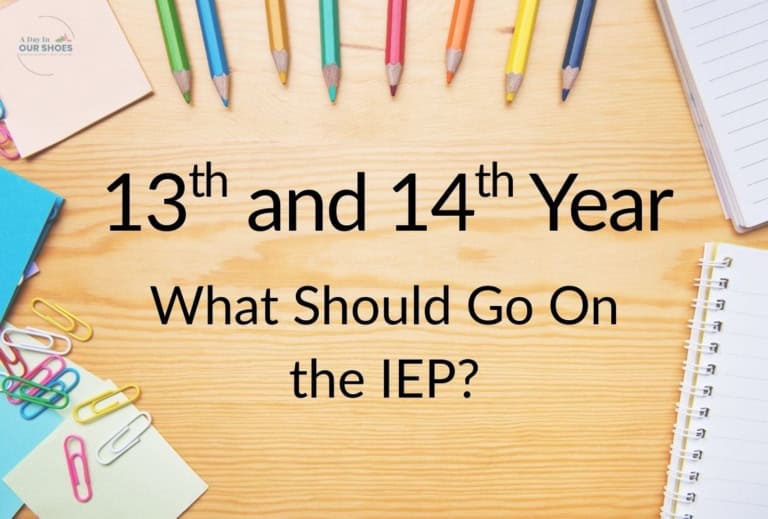The 13th and 14th year of an iep are instrumental to a student's outcomes