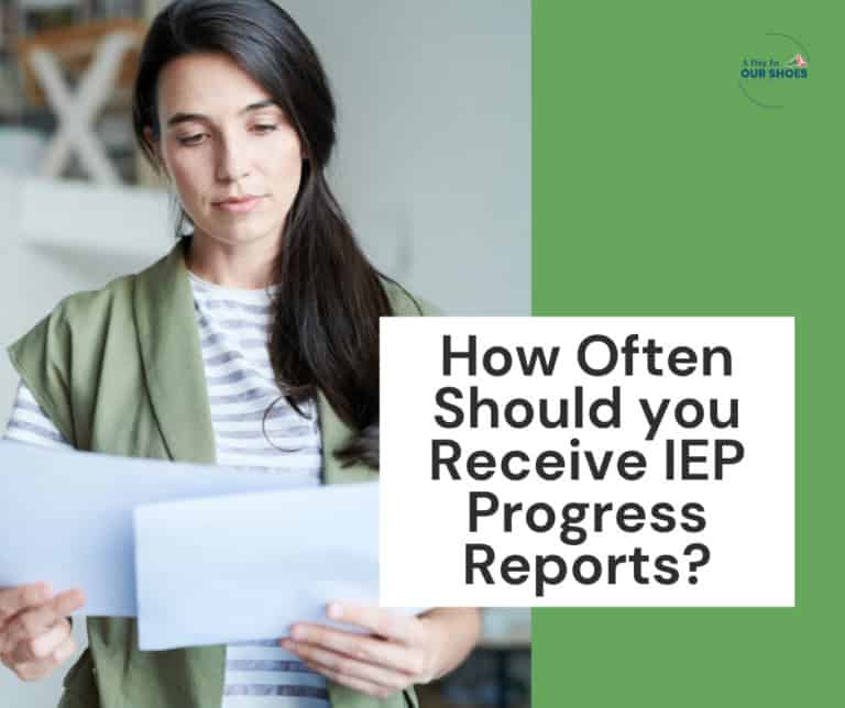 How often should you receive iep progress reports?
