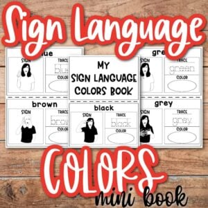Free pdf to learn the asl signs for colors.