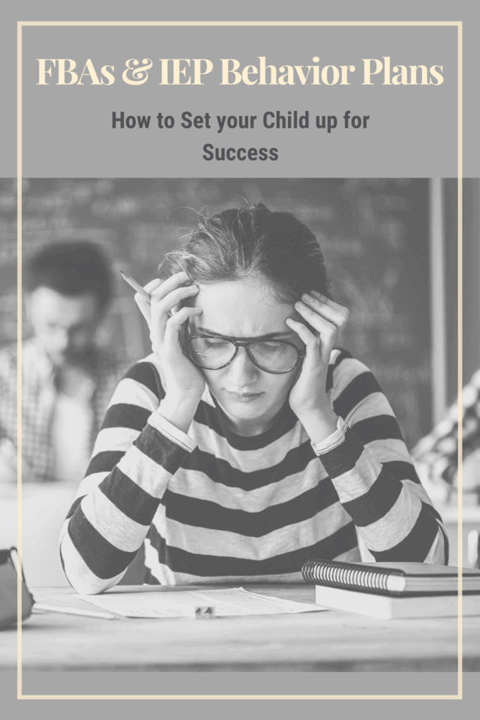 IEP Behavior Plans