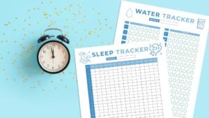 Water and sleep tracker
