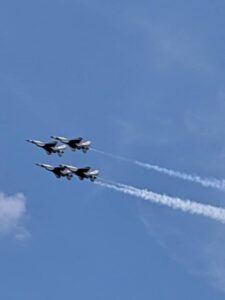 Jets at the ac airshow