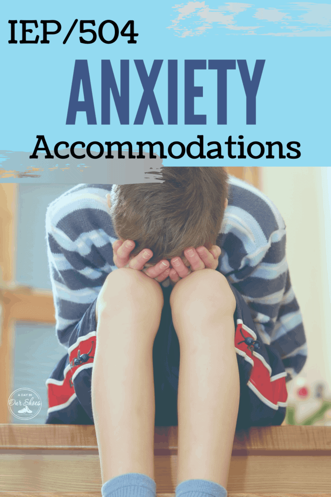 Anxiety accommodations