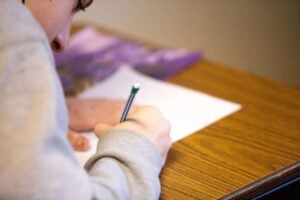 Child trying to learn inflectional endings