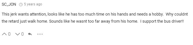 Dad comments about disabled child