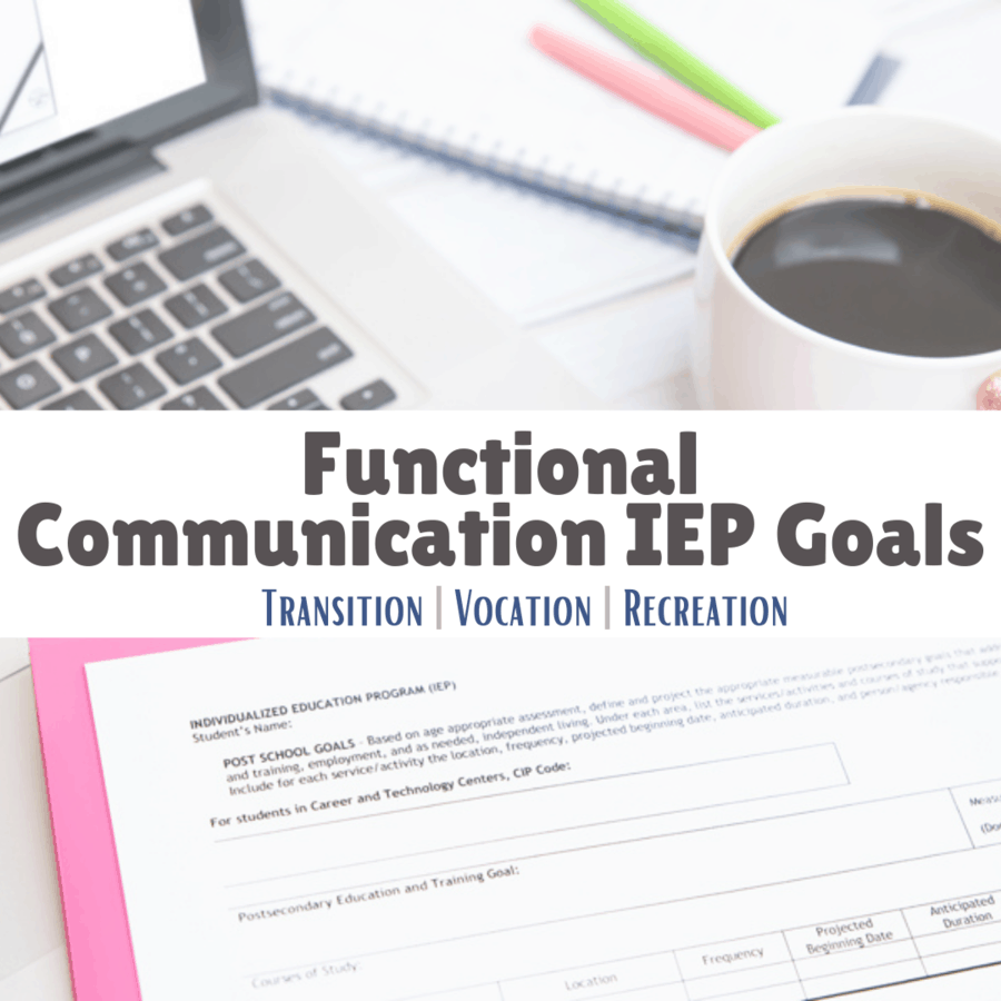 functional communication IEP goals