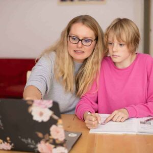 Homeschooling mom