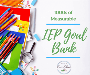 Iep goal bank