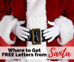 Where to get free letters from santa