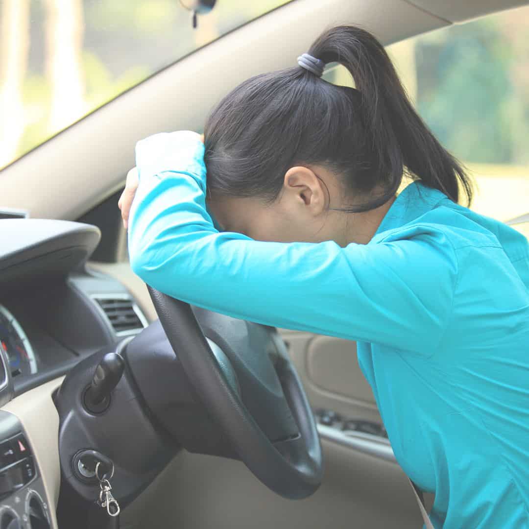 Mom picking up child informal suspension