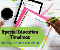 IEP Timeline: Flowchart Explaining Special Education Process including ...