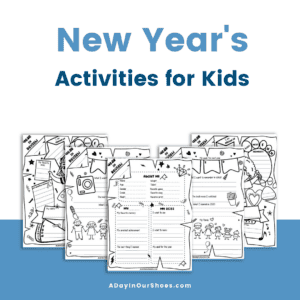 New years resolution kids activities