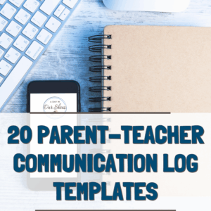 Parent teacher communication log templates