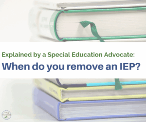 Remove an iep