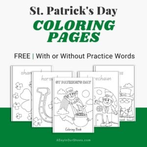 St patrick's day coloring pages