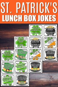 St patricks lunch box jokes