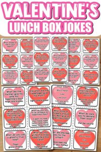 Valentines lunch box jokes