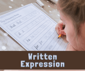 Written expression